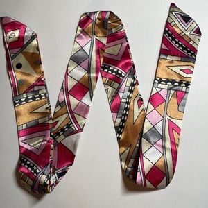 Thin Purse Scarf / Hairband / Scarf  - #538 / 5 for $70
